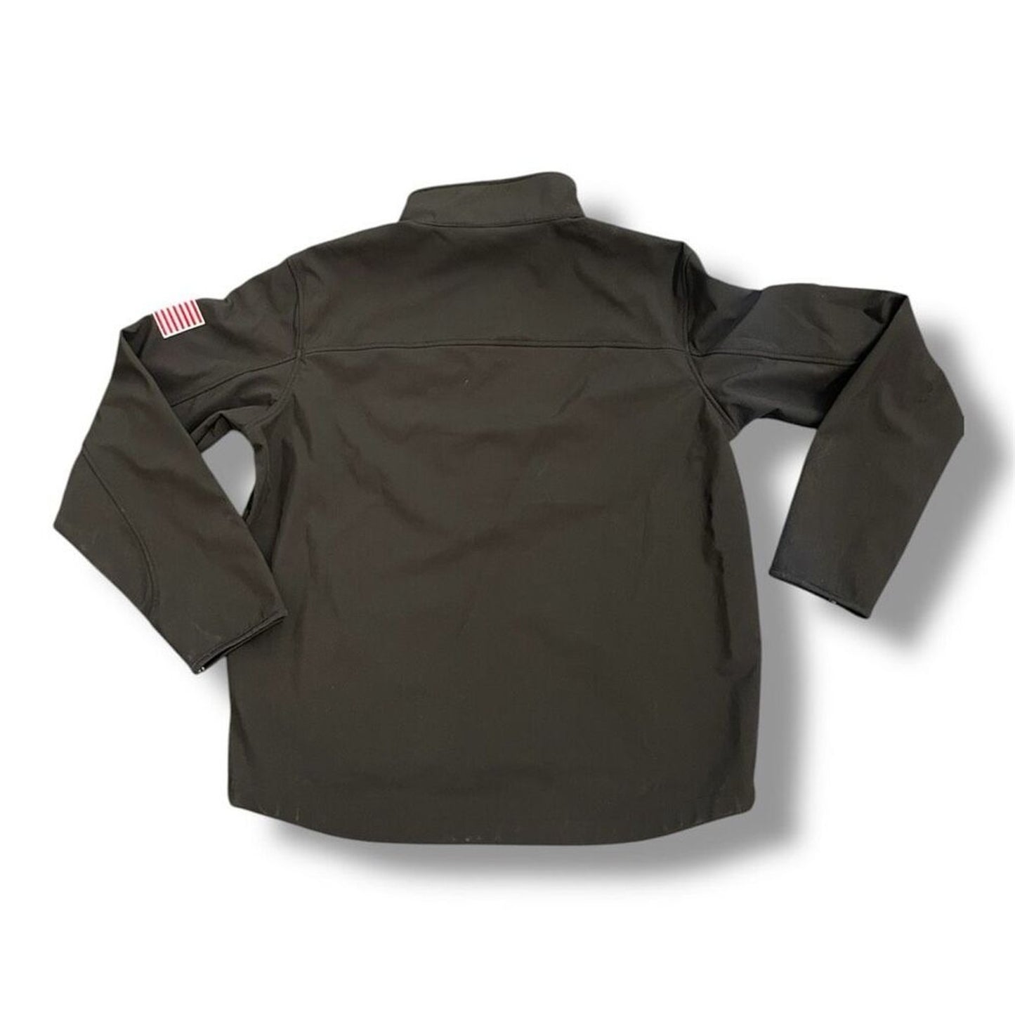 USS Milias black port authority weather insulated jacket Size large