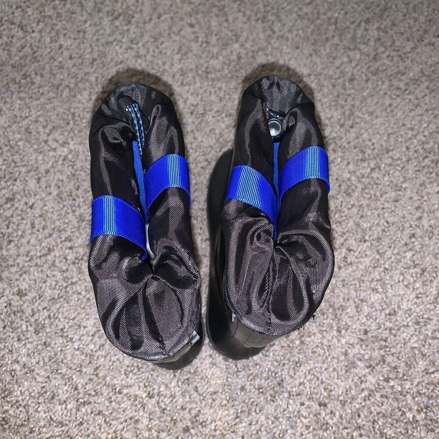 Kids CAT & JACK RAINBOOTS rain snow high boots BLACK RUBBER waterproof sz 2