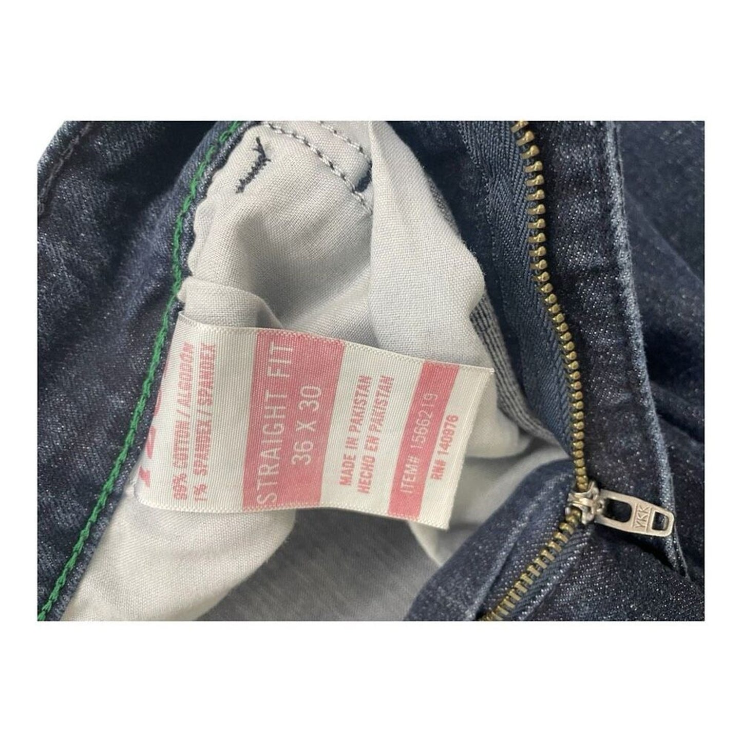 Mens IZOD Blue Denim Jeans Size W36 L30