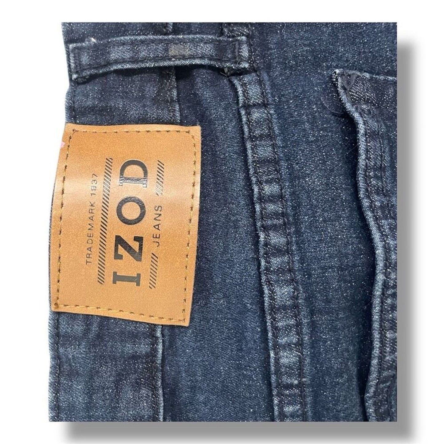 Mens IZOD Blue Denim Jeans Size W36 L30