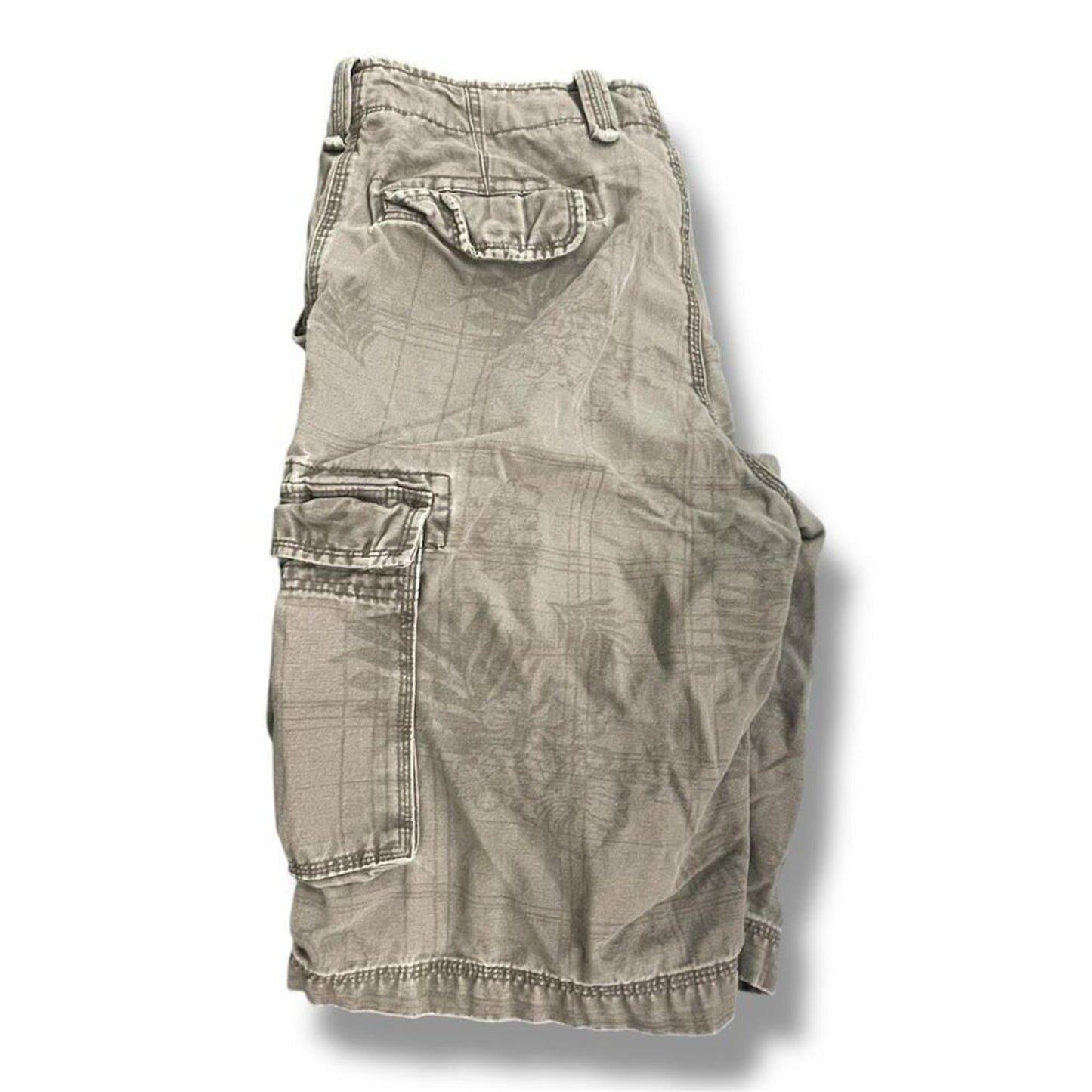 Mens Arizona Denim Cargo Shorts Size Large