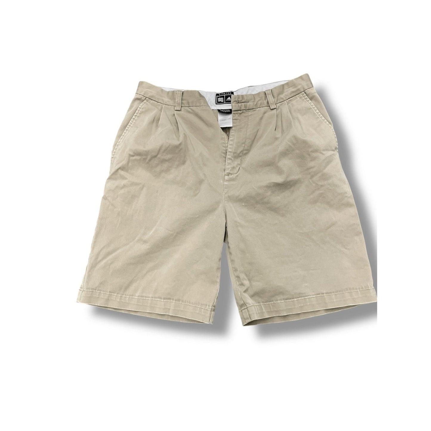 Men’s Adidas Stretch Khaki Shorts Waist Size 32
