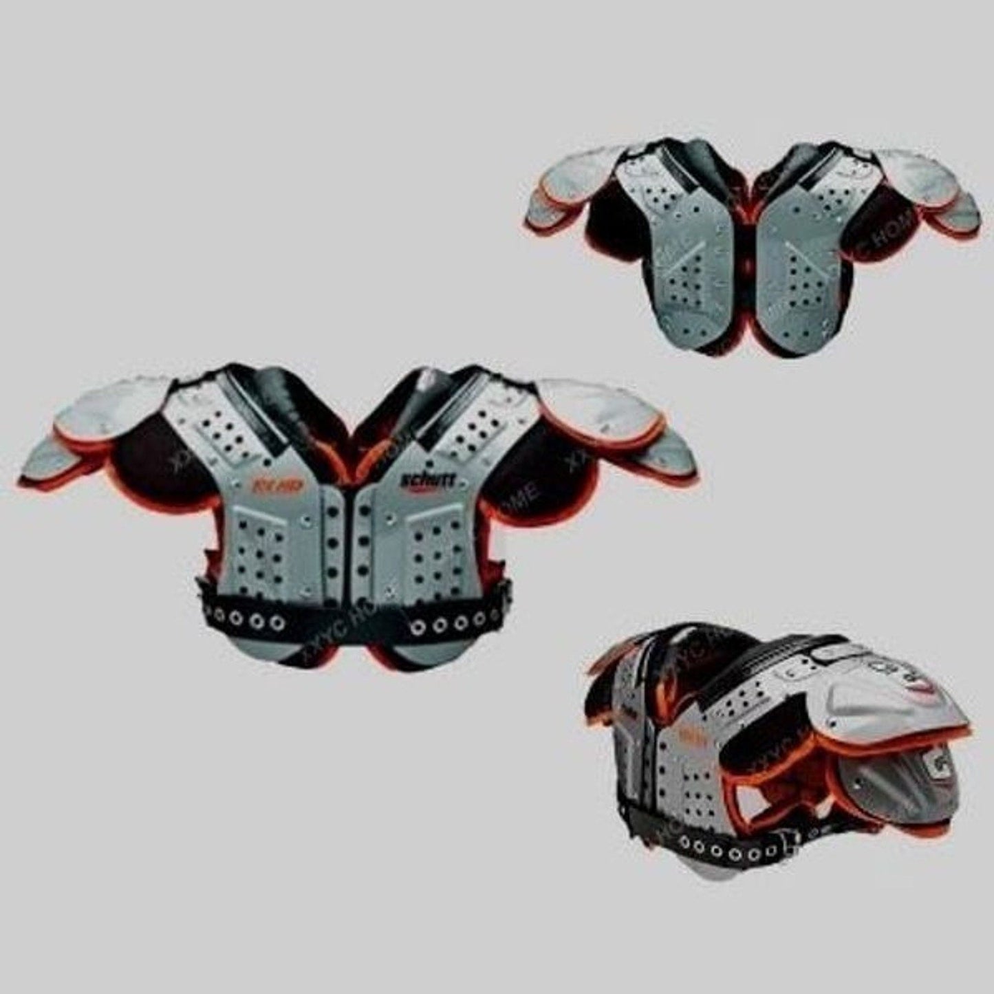 schutt adult (axl) football shoulder pad varsity xv hd skill