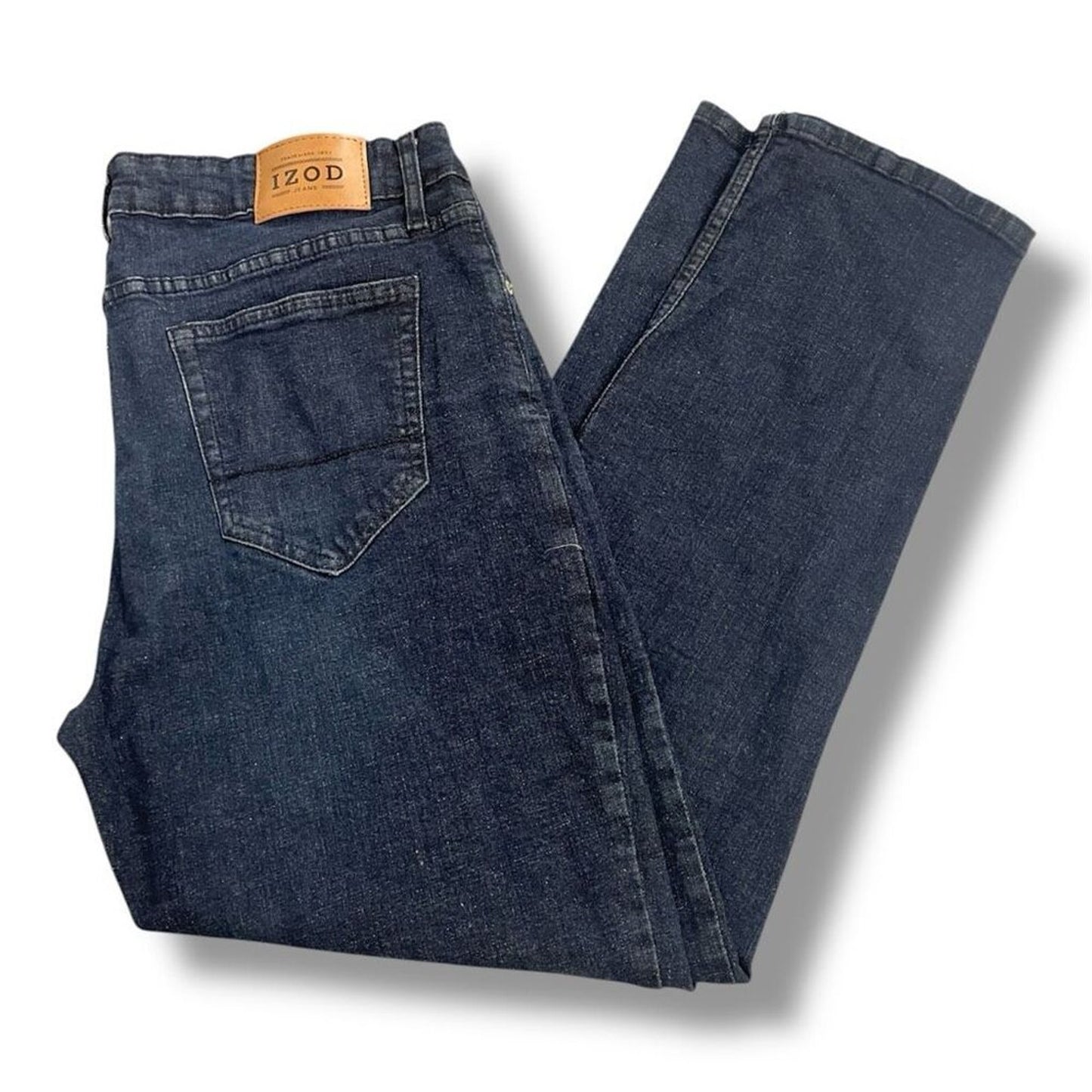 Mens IZOD Blue Denim Jeans Size W36 L30