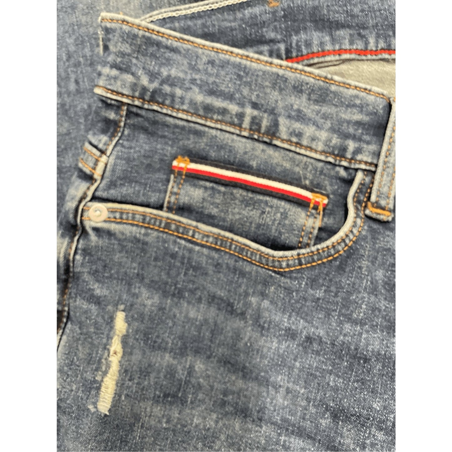 Women’s Tommy Hilfiger High Rise Curve Skinny Denim Jeans Size 34 | 18