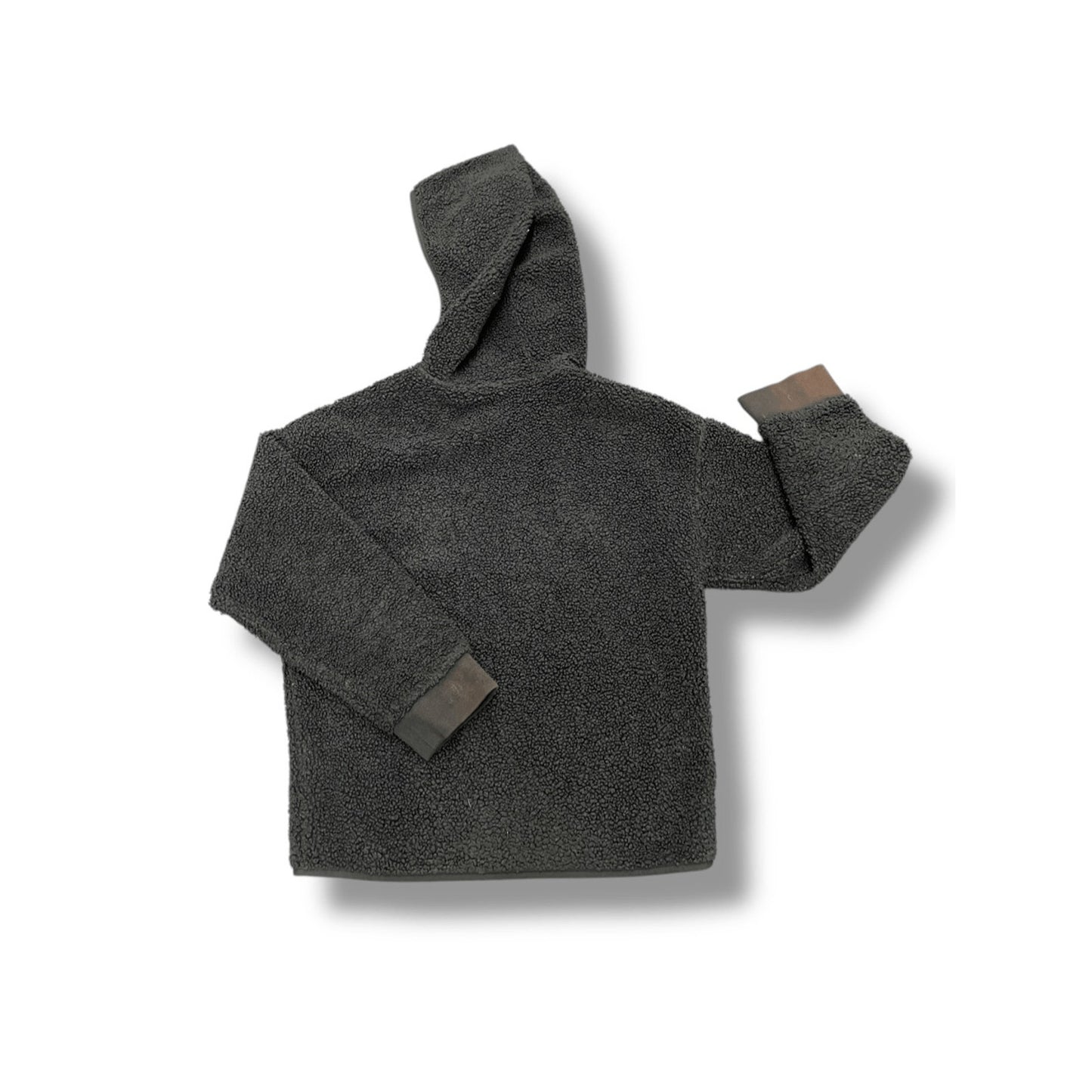 Nike Womens Fleece Full Zip Black Jacket Size Small