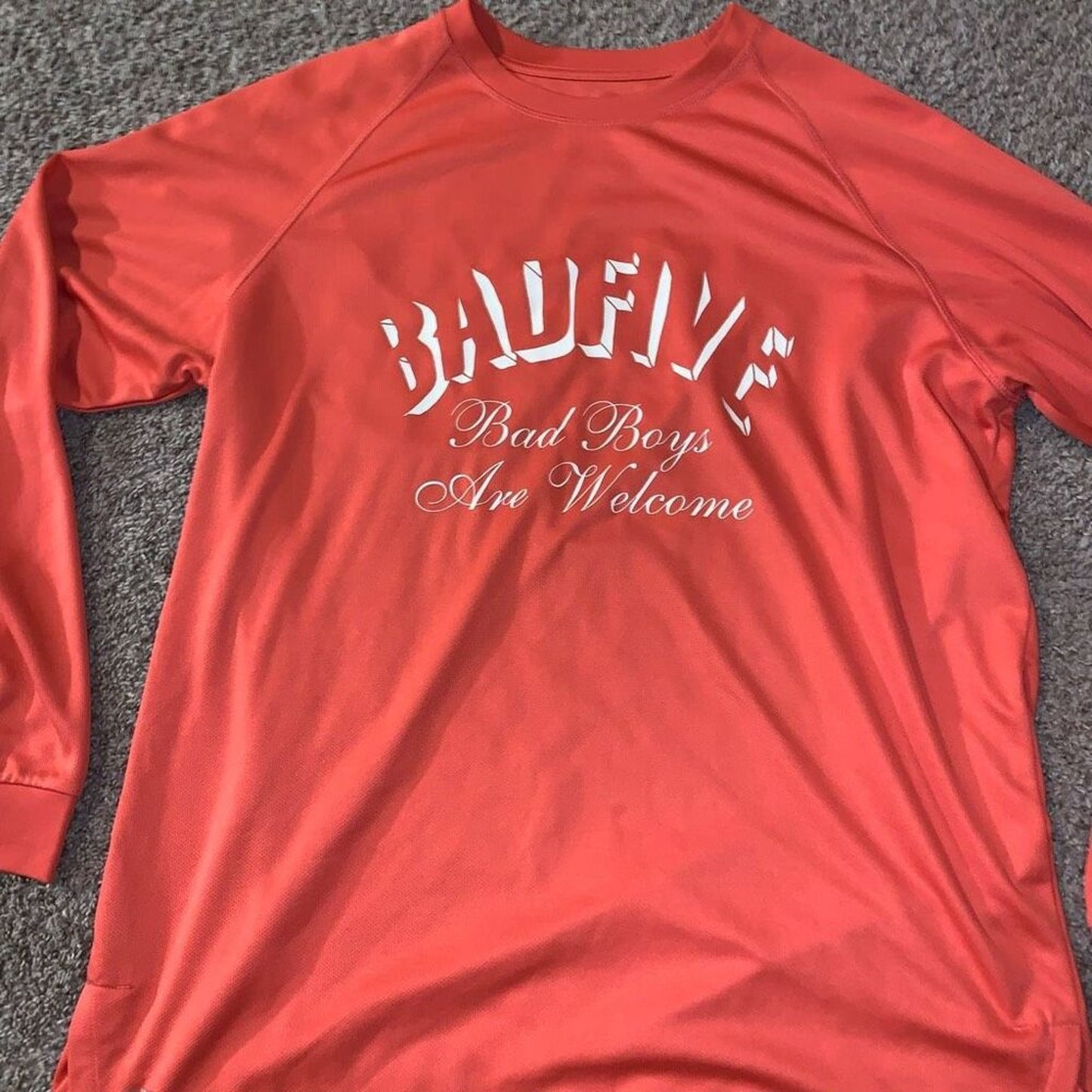 Men’s Athletic Basketball Shooting Shirt Dri Fit Moisture Wicking XL Long Sleeve