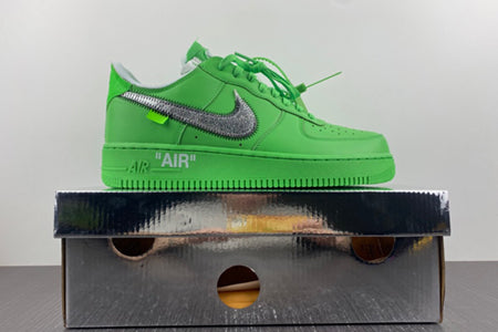 OFF-WHITE x Nike Air Force 1 - Green DX1419-300 Shoes Size 12 *New*