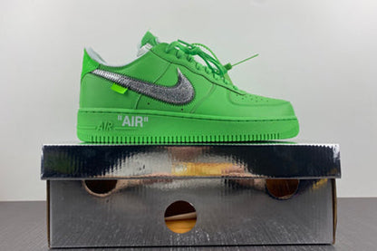 OFF-WHITE x Nike Air Force 1 - Green DX1419-300 Shoes Size 12 *New*