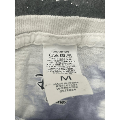 Disney Cute Cat Tie Dye Crop T-shirt size medium