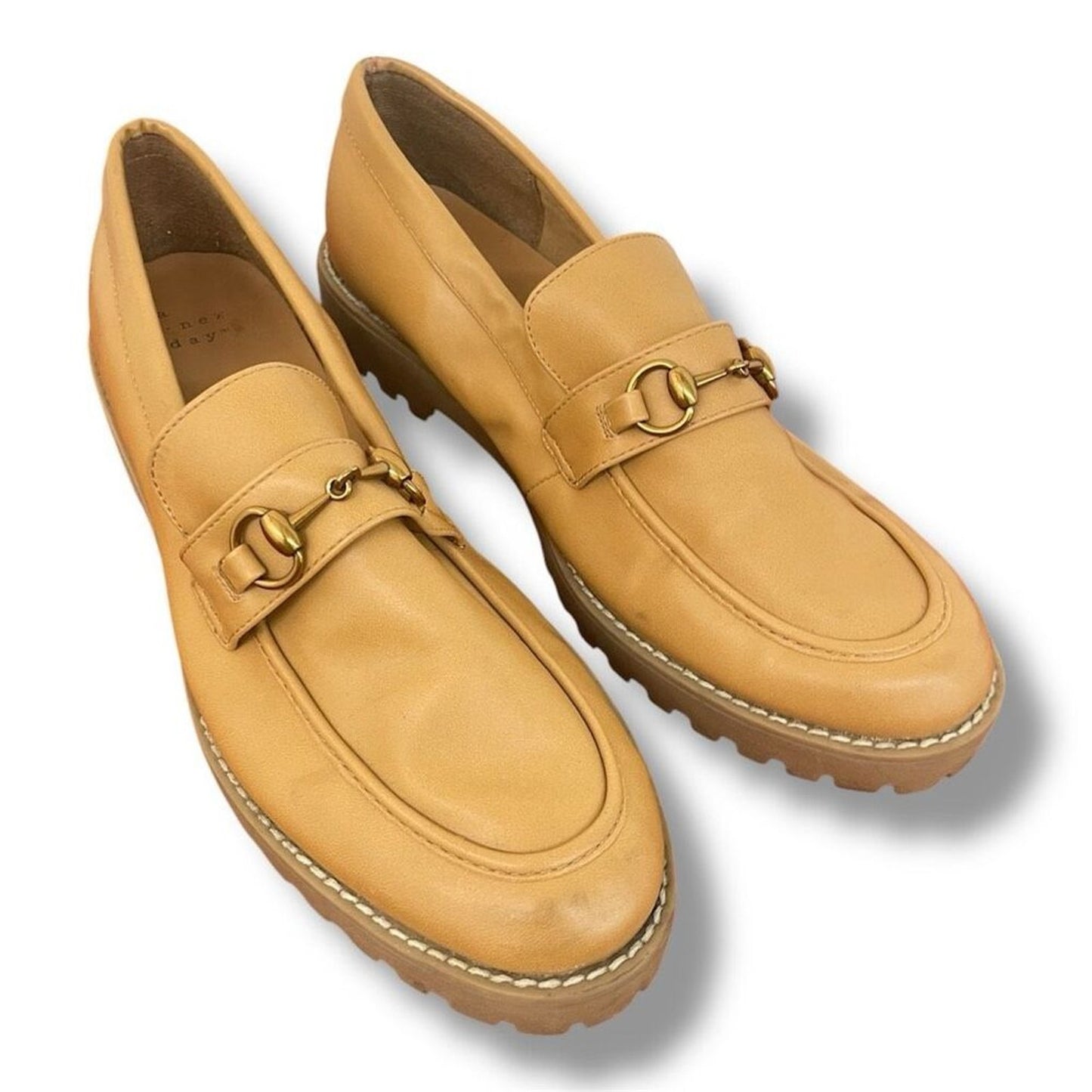 Women’s A New Day Tan Loafers Size 10