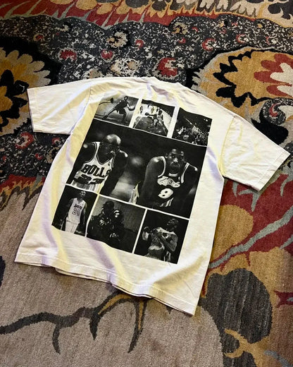 Y2K Harajuku Basketball T-Shirt – Oversized Hip-Hop Culture Cotton Tee for Men & Women