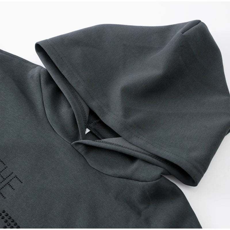 Y2K Women's Hoodie - Oversized Pullover with Big Pocket, High-Quality Thick Long Sleeve Sweatshirt