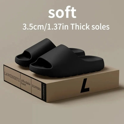 Thick-Soled Non-Slip Coconut Slippers – Ultra-Comfort Summer Sandals