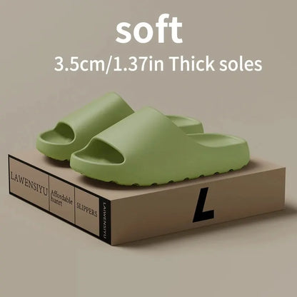 Thick-Soled Non-Slip Coconut Slippers – Ultra-Comfort Summer Sandals