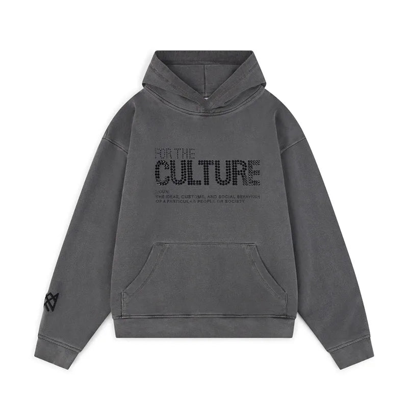 Y2K Women's Hoodie - Oversized Pullover with Big Pocket, High-Quality Thick Long Sleeve Sweatshirt