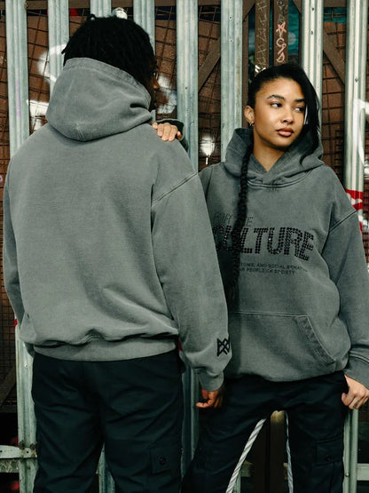 Y2K Women's Hoodie - Oversized Pullover with Big Pocket, High-Quality Thick Long Sleeve Sweatshirt