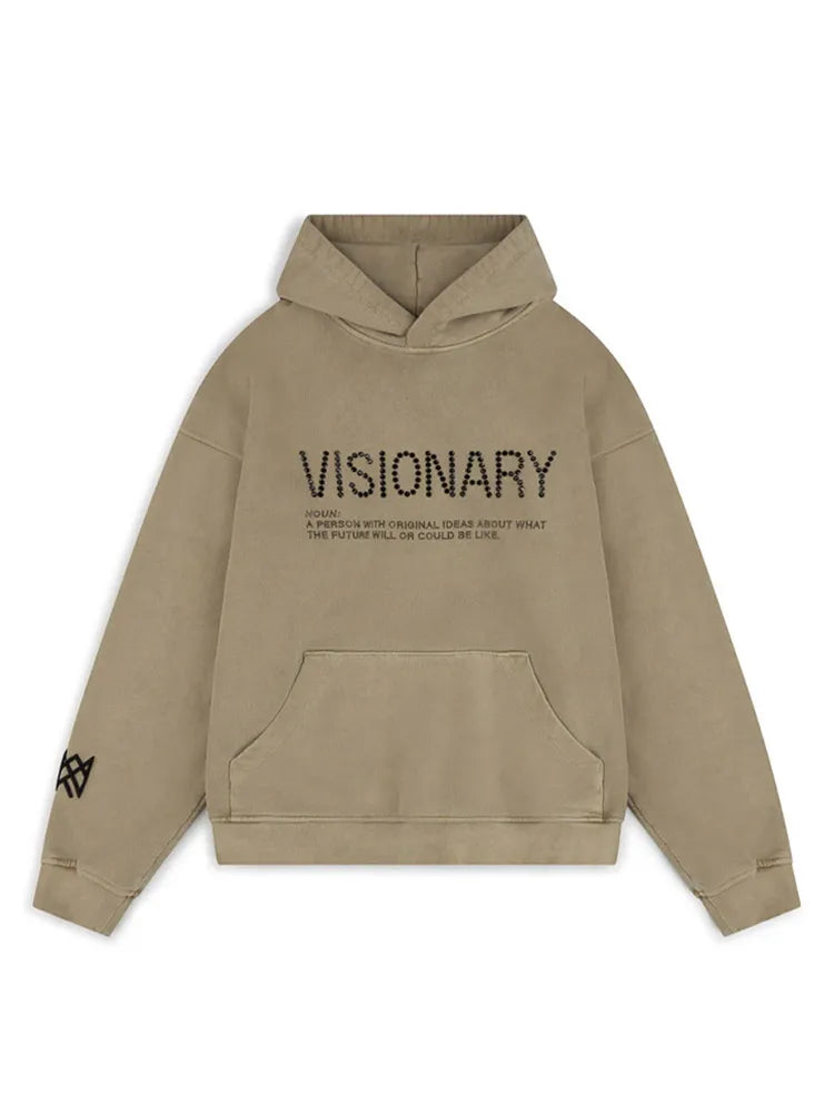 Y2K Women's Hoodie - Oversized Pullover with Big Pocket, High-Quality Thick Long Sleeve Sweatshirt