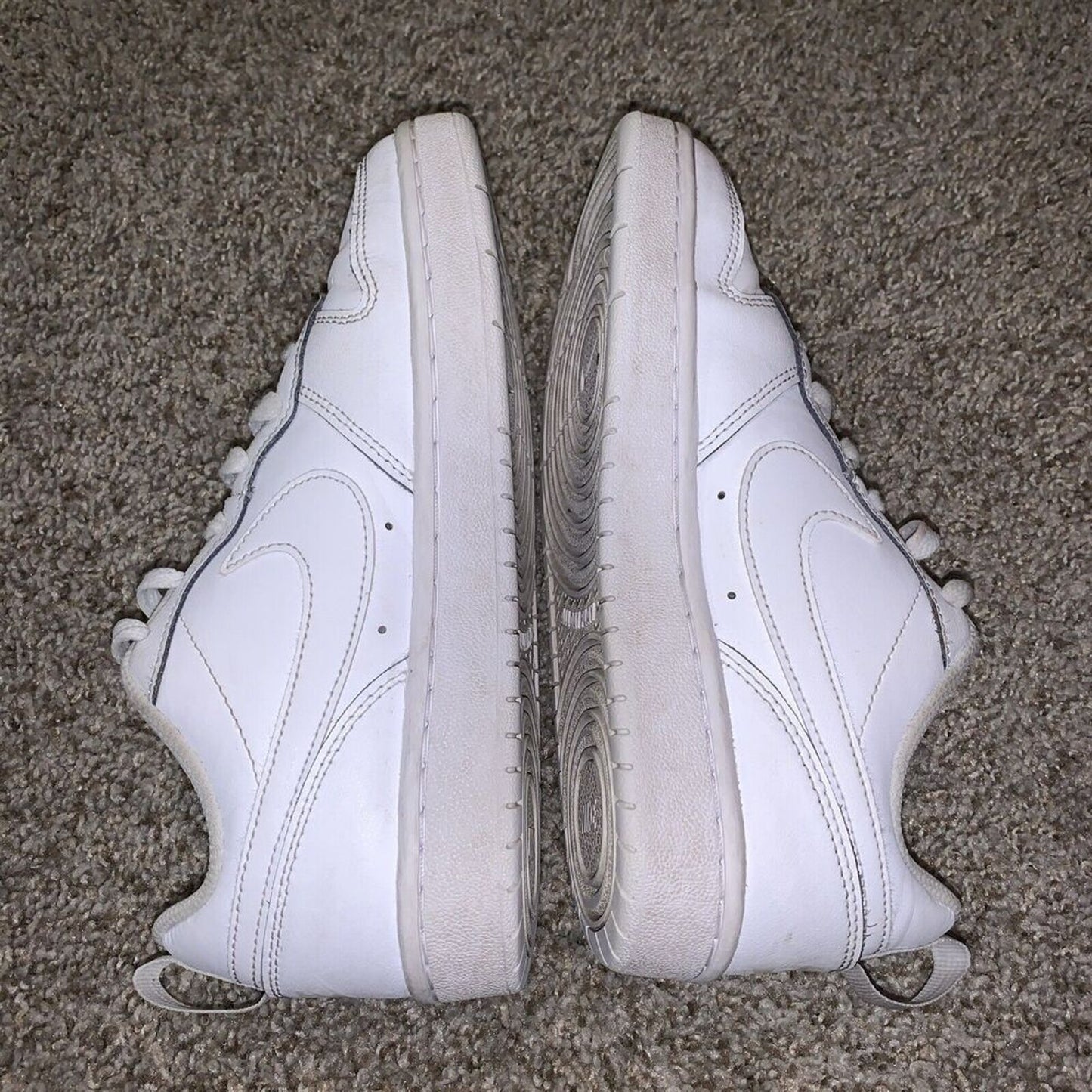 Nike Court Borough Low 2 (GS) Shoes Triple White BQ5448-100 Youth Big Kids 4Y