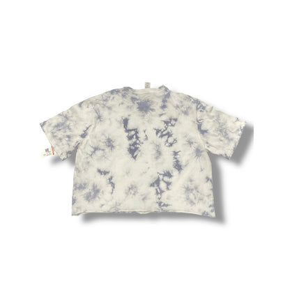 Disney Cute Cat Tie Dye Crop T-shirt size medium